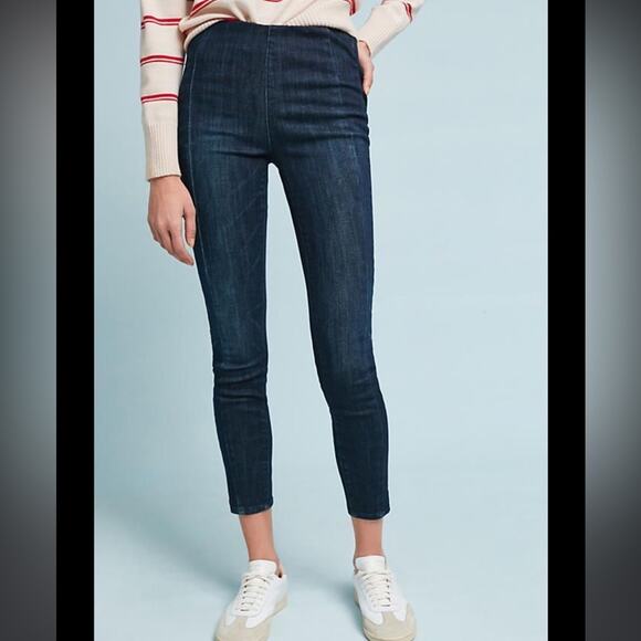 Pilcro and the Letterpress | High Rise Denim Leggings Size 27 - Picture 1 of 15
